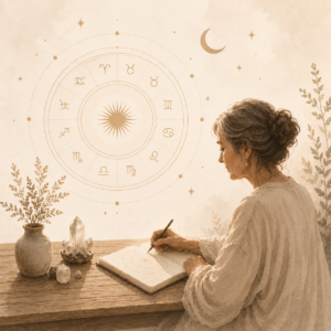 Astrologie ist ein Bestandteil von Human Design und hilft Frauen ihre Lebensrichtung zu finden.