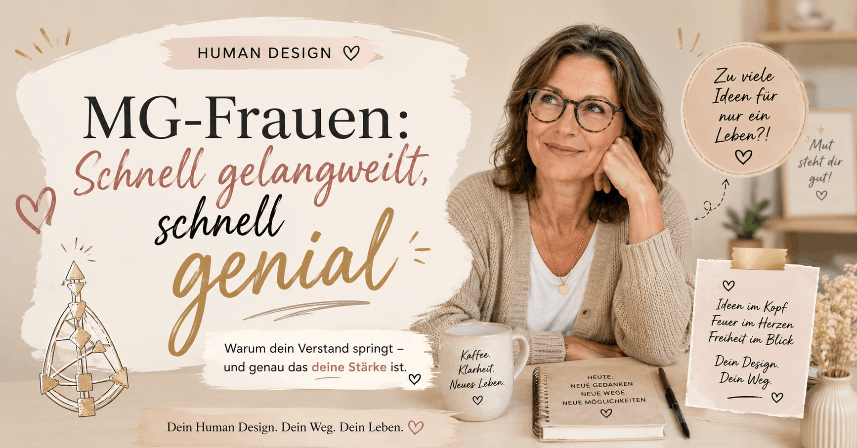 MG-Frauen: Schnell gelangweilt, schnell genial