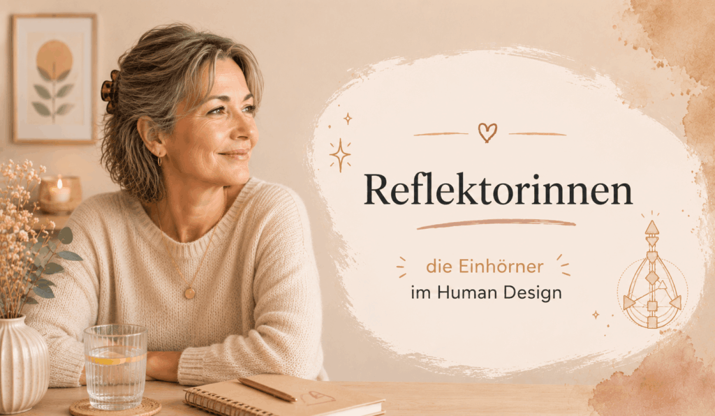 Der weibliche Reflektor im Human Design. Nur 1 % der Bevölkerung