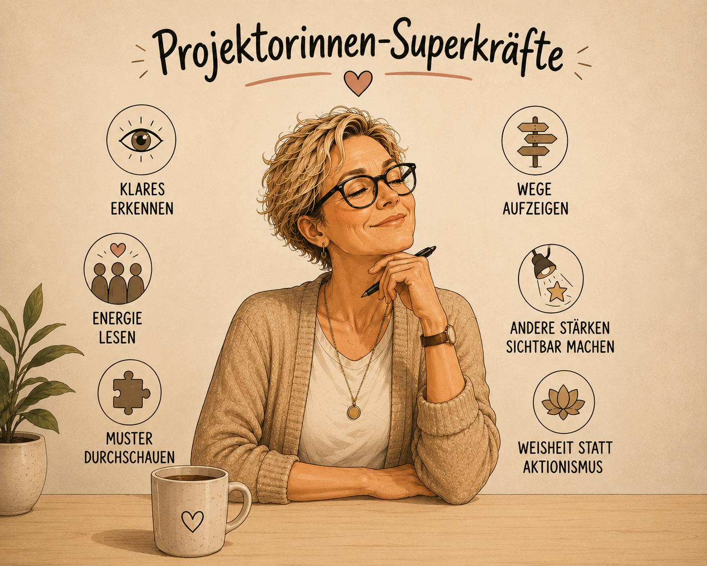 Die Superkraft der Projektorin im Human Design