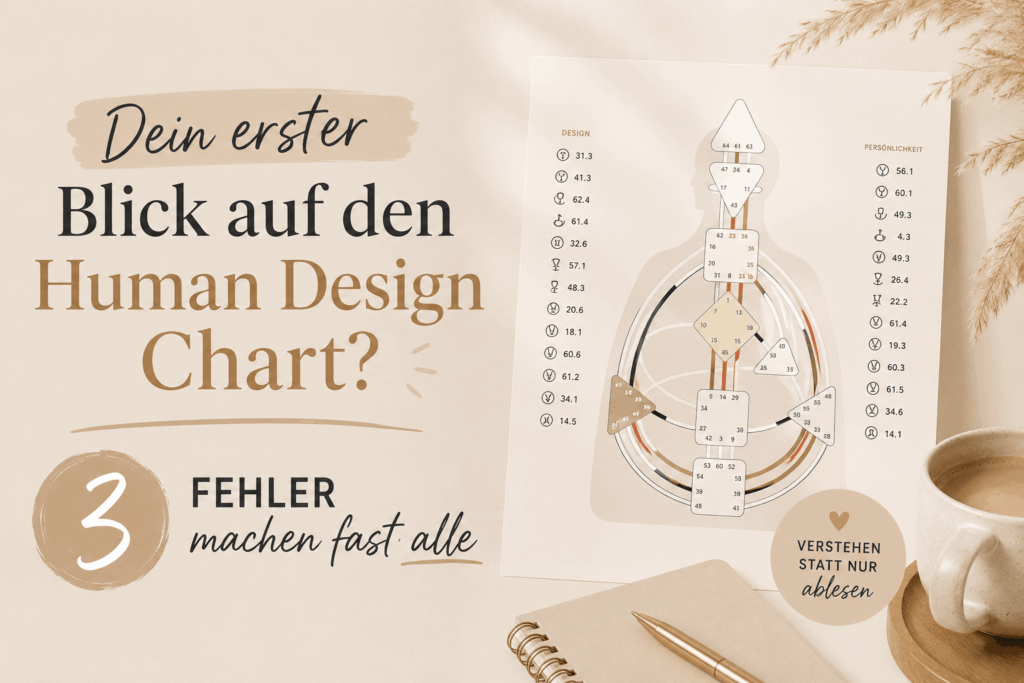 Human Design Chart Rechner lesen