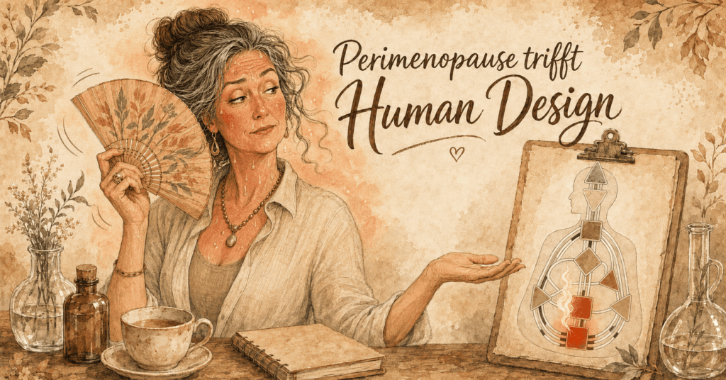 Perimenopause trifft Human Design